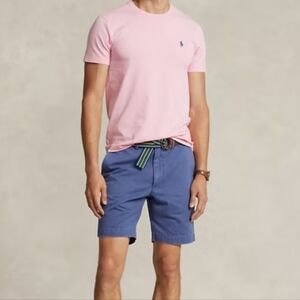 POLO RALPH LAUREN Men's The Salinger Chino Straight Fit Shorts 38‎ Blue NWT